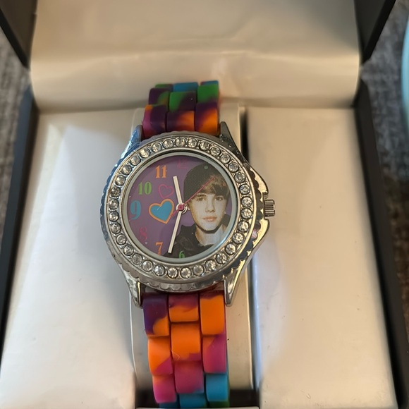 Justin Bieber NWT Accutime Watch - Picture 1 of 4